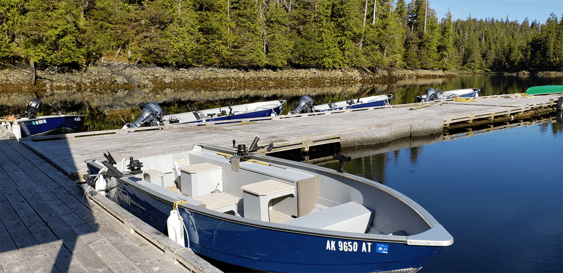 self-guided fishing boat